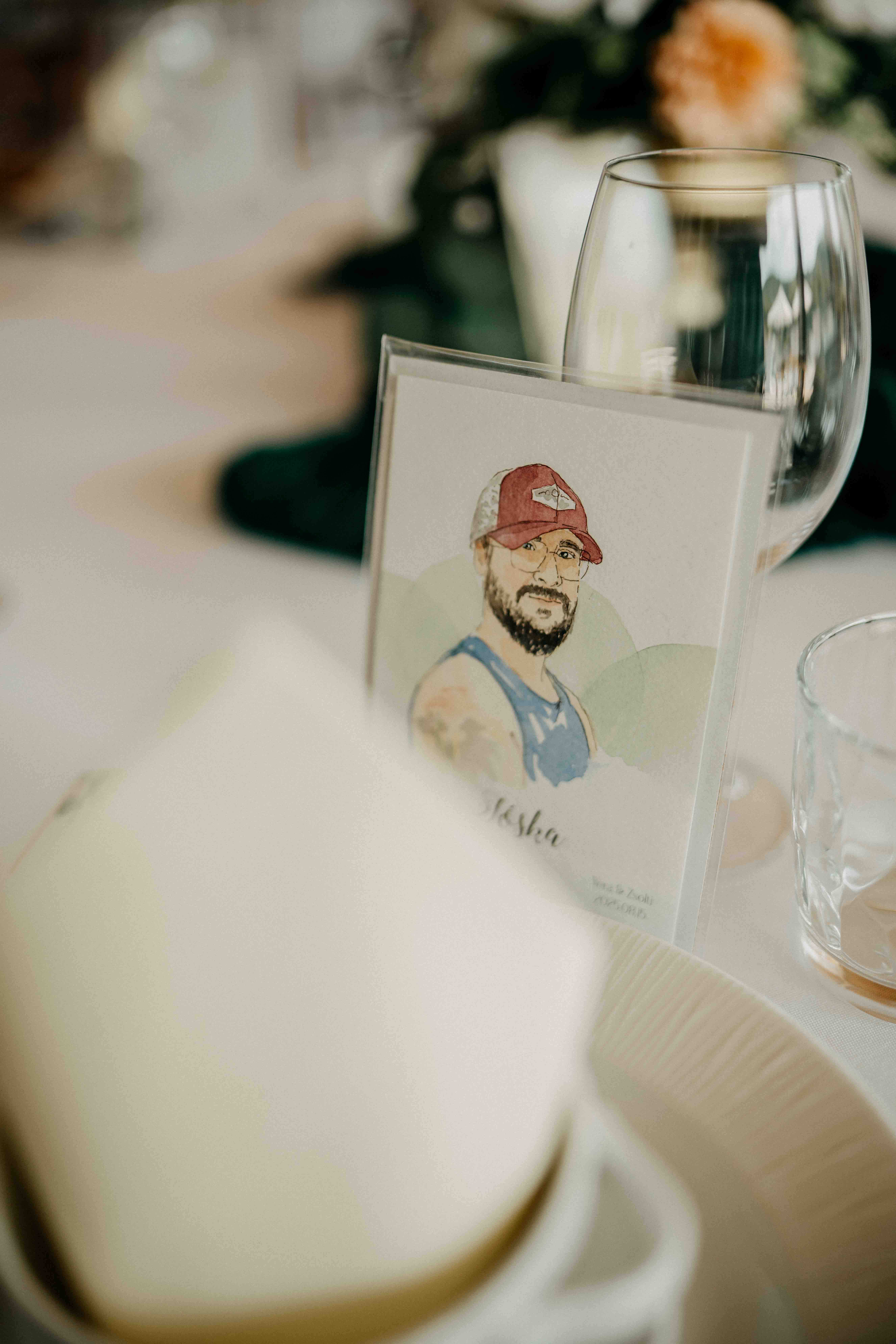 Esküvői illusztrációk